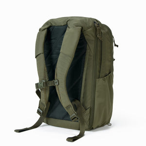 CIVIC Travel Bag 26L in OD Green - breathable back panel