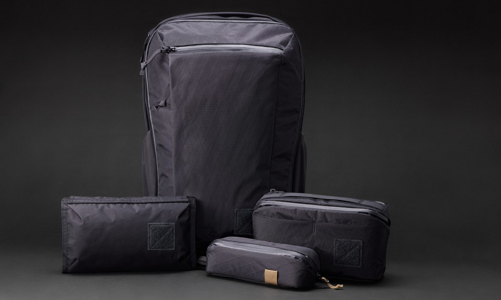 CIVIC Travel Bag X-Pac Black and Coyote CTB26 CTB20 - Finer Details