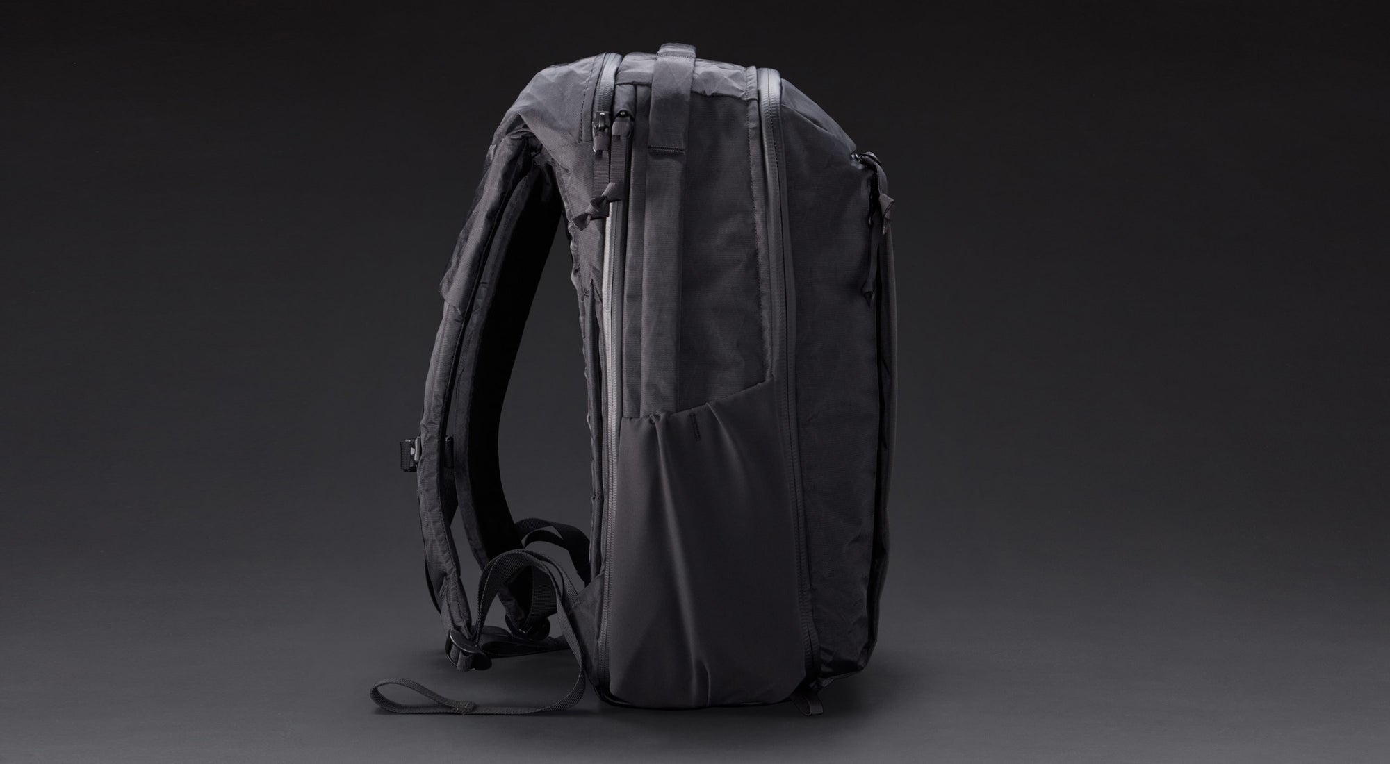 CIVIC Travel Bag X-Pac Black and Coyote CTB26 CTB20 - Water Bottle Pockets