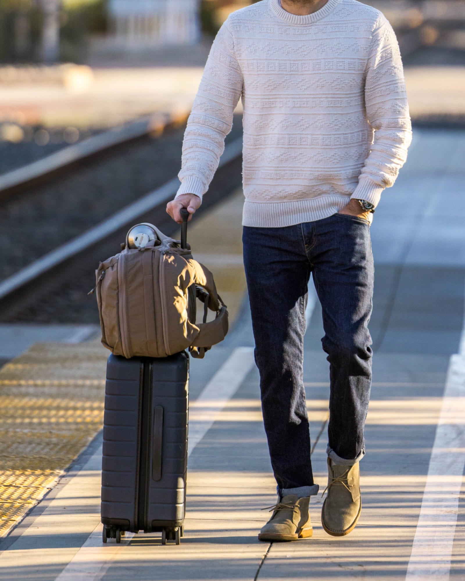 CIVIC Travel Bag Luggage Pass Through