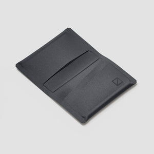 ELEMENT Card Wallet - Solution Dyed Black - Minimalist Wallet - Empty