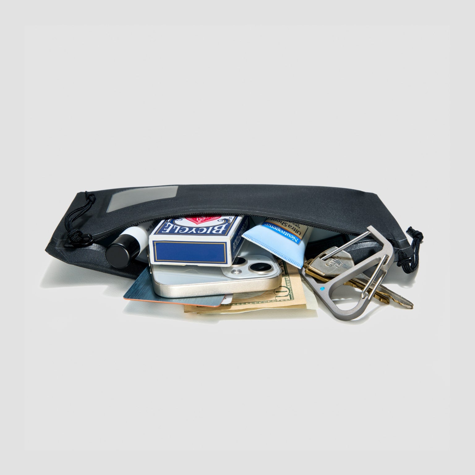 ELEMENT Flat Pouch - EFP - Small - Solution Dyed Black - Beach Kit [12004a-SBK]