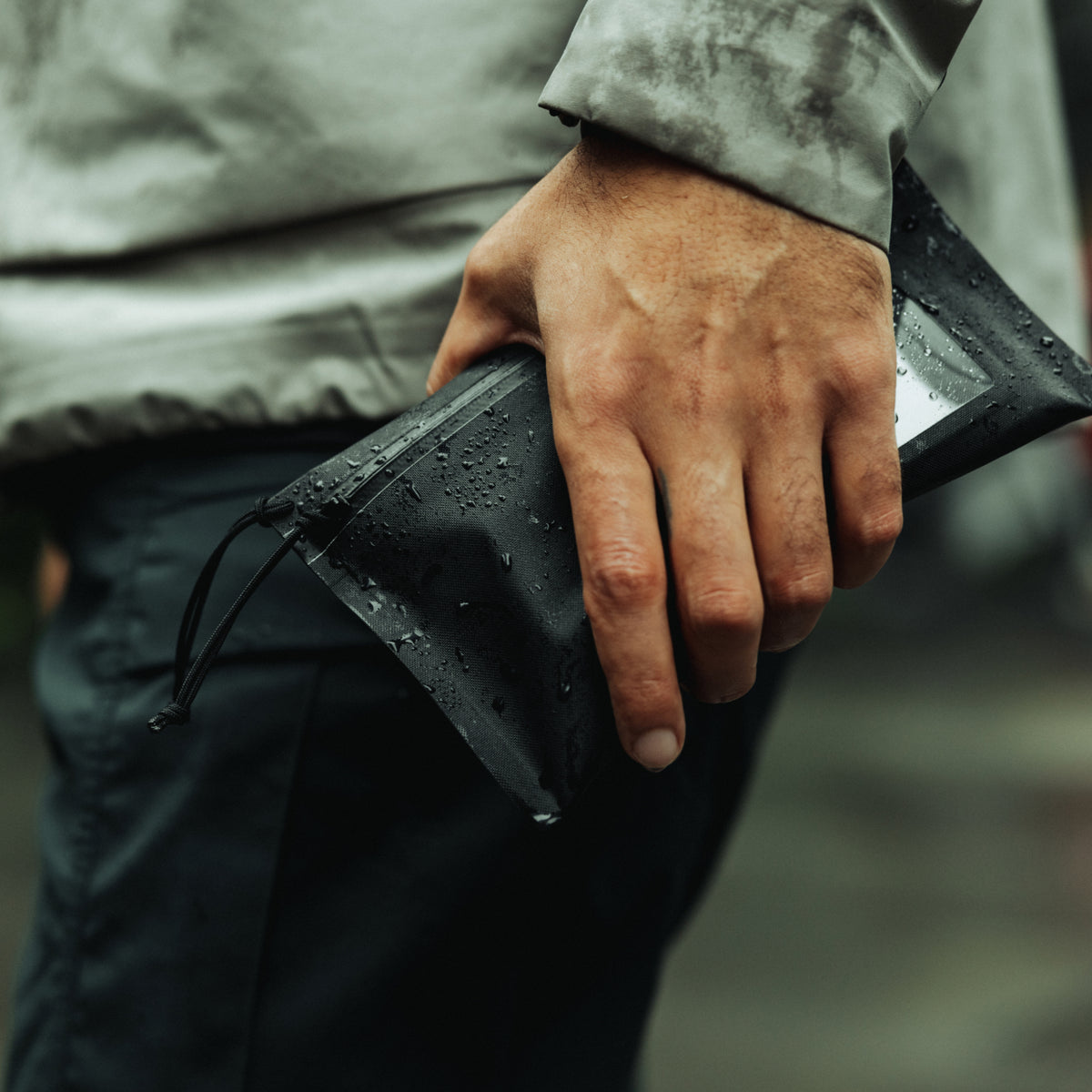 ELEMENT Flat Pouch - EFP - Small - Solution Dyed Black - Handheld [12004a-SBK]