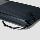 ELEMENT Flat Pouch - EFP - Small - Solution Dyed Black - Waterproof Zipper ELEMENT Flat Pouch - EFP - Small - Solution Dyed Black - Waterproof Zipper [12004a-SBK