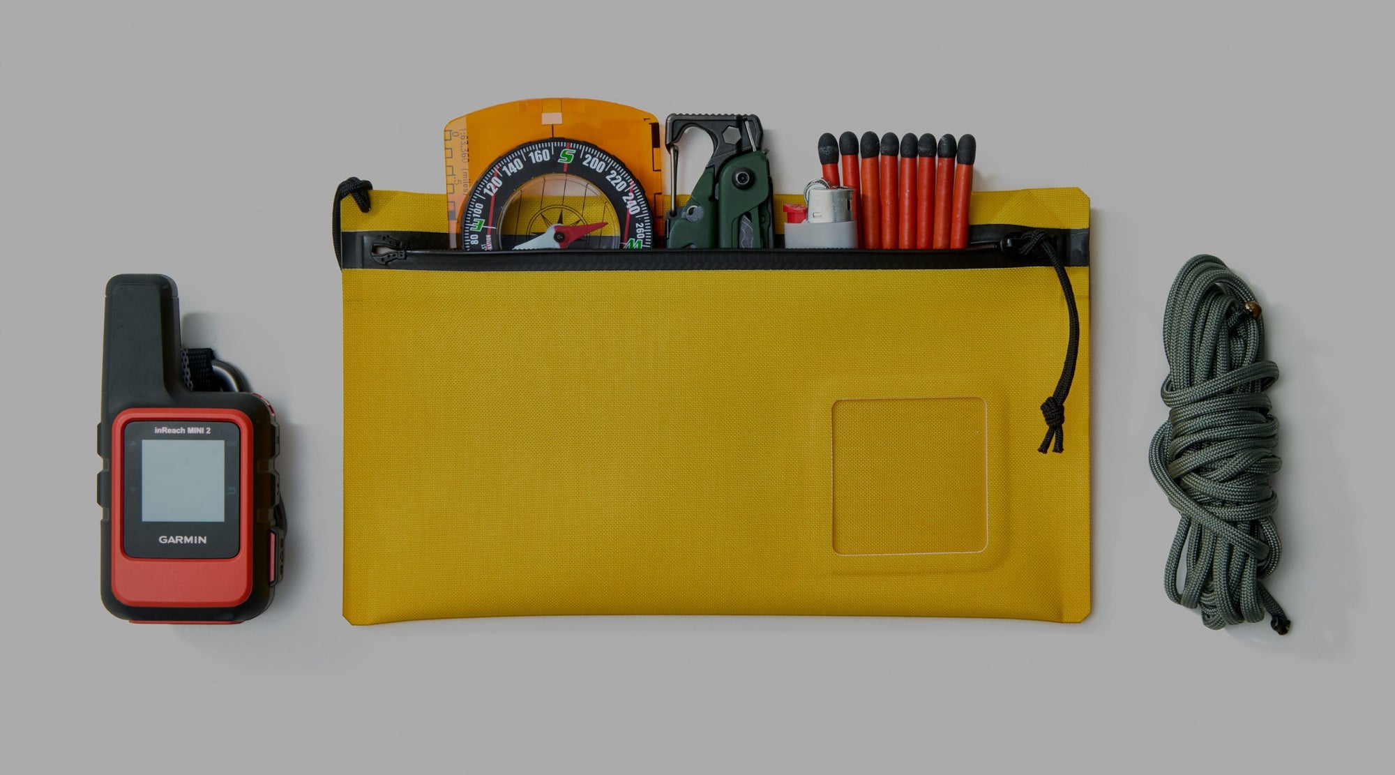 ELEMENT Flat Pouch - EFP - Small - Expedition Yellow - Adventure Kit Loadout