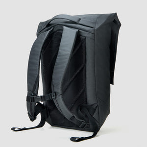 ELEMENT Weathershed 22L - EWS22 - Solution Dyed Black - quarter view of back  panel