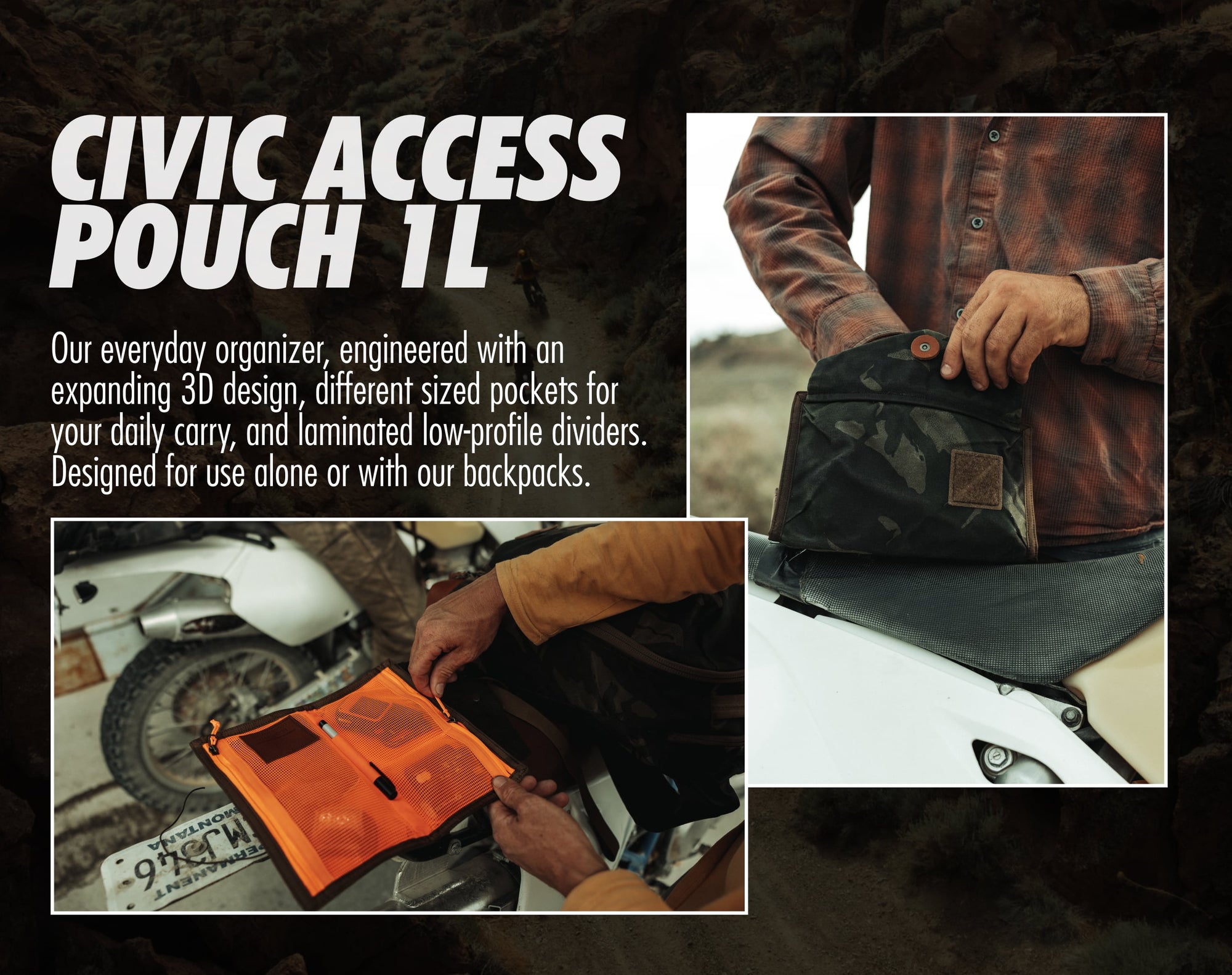 Carryology x EVERGOODS - CIVIC Access Pouch 1L