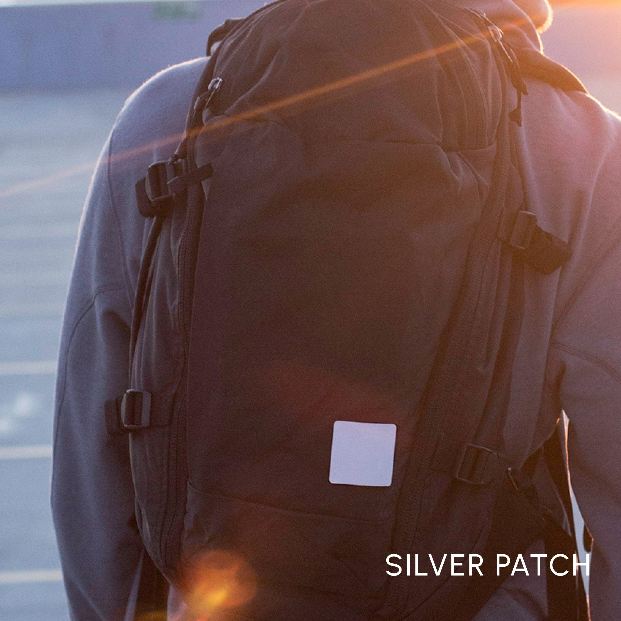 Hi Vis Patch EVERGOODS Silver Patch [19104a-Hi-Vis]