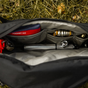 MOUNTAIN HIP PACK 3.5L in Solution Dyed Black - Internal Drop In Pockets [11003a-SBK]