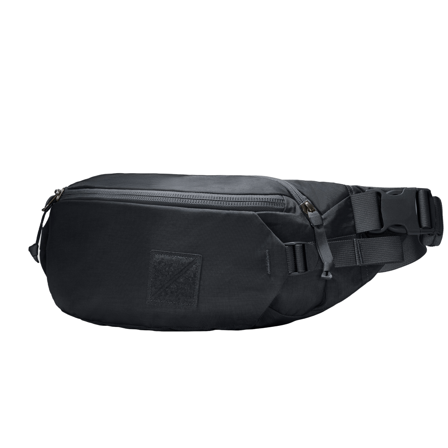MOUNTAIN Hip Pack 3.5L - mhp3.5 - solution dyed black - front quarter view [11003a-SBK]
