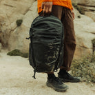 MOUNTAIN Panel Loader 22L - Solution Dyed Black - durable textile MOUNTAIN Panel Loader 22L - Solution Dyed Black - durable textile [11004d-SBK