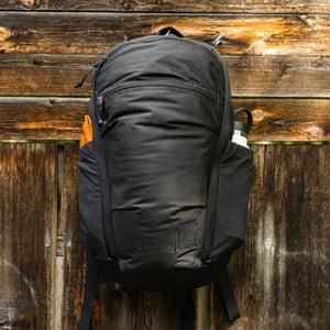 Mountain Panel Loader 22L in Solution Dyed Black, outside