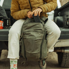 MOUNTAIN Panel Loader 22L - OD Green - top lid pocket MOUNTAIN Panel Loader 22L - OD Green - top lid pocket [11004d-ODG