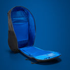 MOUNTAIN Panel Loader 22L in Black Magic with Blue Flame Lining. Full Panel Loading.