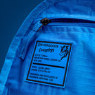 MOUNTAIN Panel Loader 22L in Black Magic - Ultra - Blue Flame lining, style labe