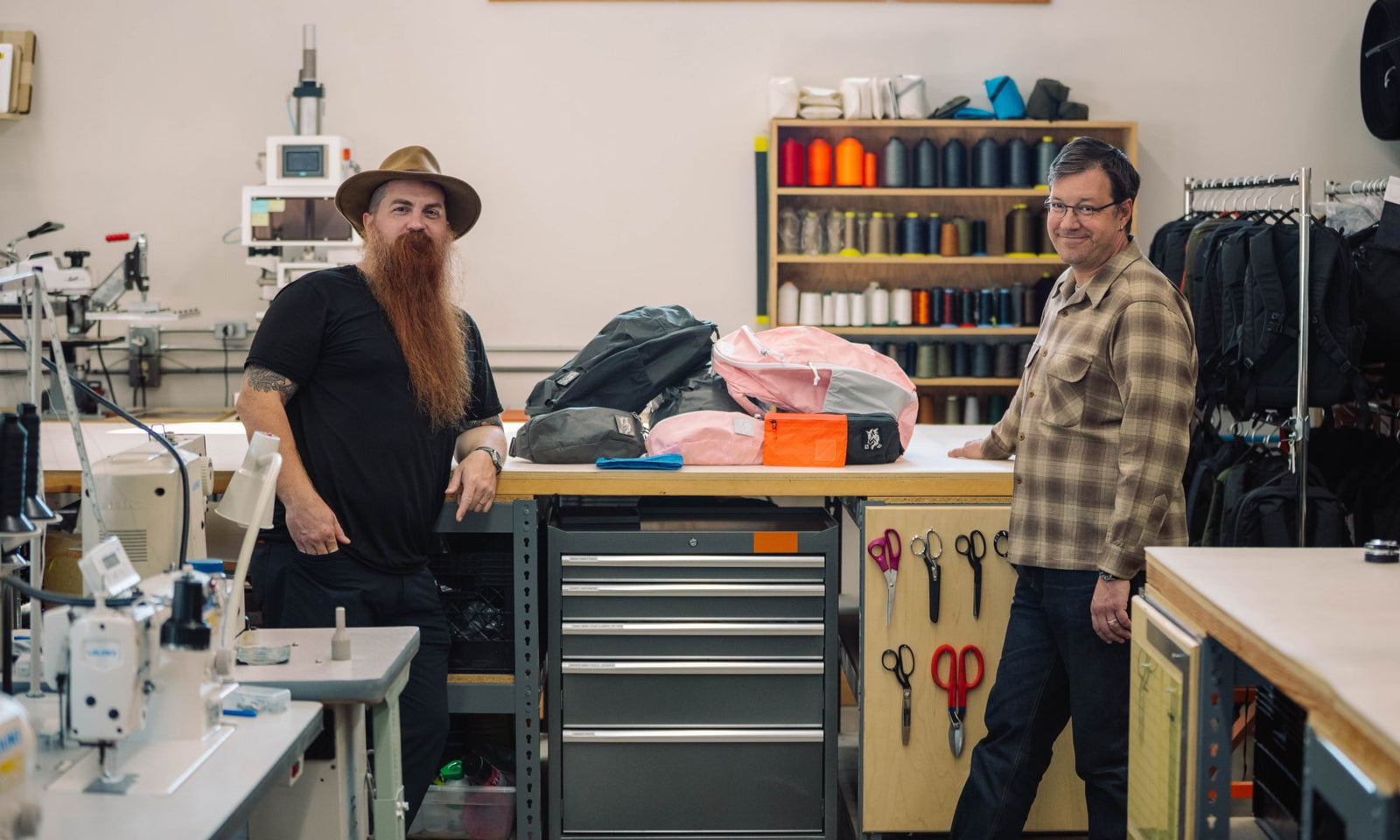 Kevin Dee of EVERGOODS and Taylor Welden of Carryology