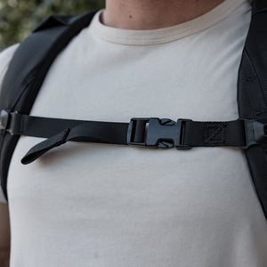 EVERGOODS Sternum Strap Replacement Black on CIVIC Panel Loader