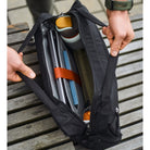 Transit Briefcase 20L - Solution Dyed Black - curved top handles