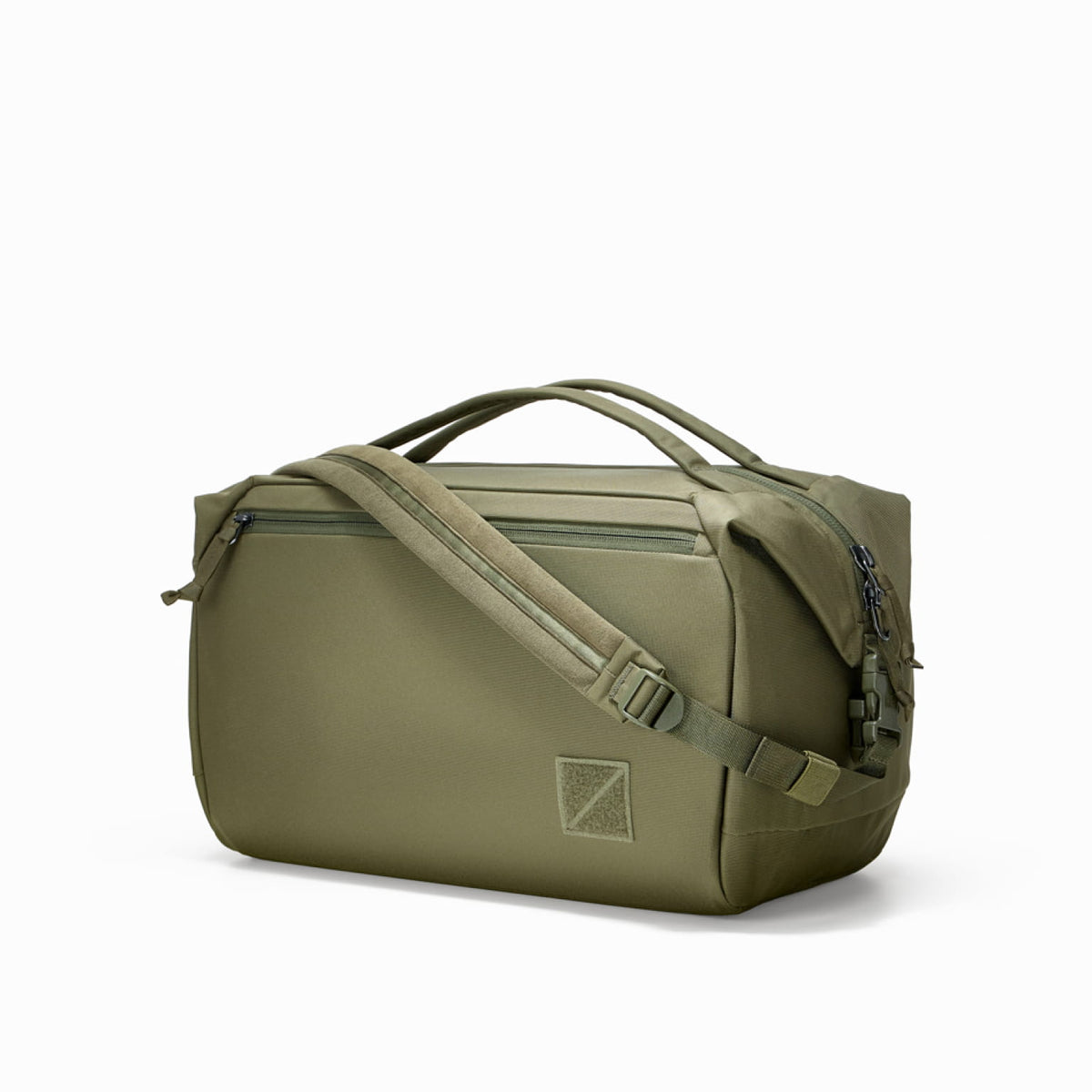 Transit Duffel 25L in OD Green - with shoulder strap