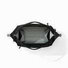 Transit Duffel 25L in Solution Dyed Black - wide opening unpacked Transit Duffel 25L in Solution Dyed Black - wide opening unpacked [13023d-SBK