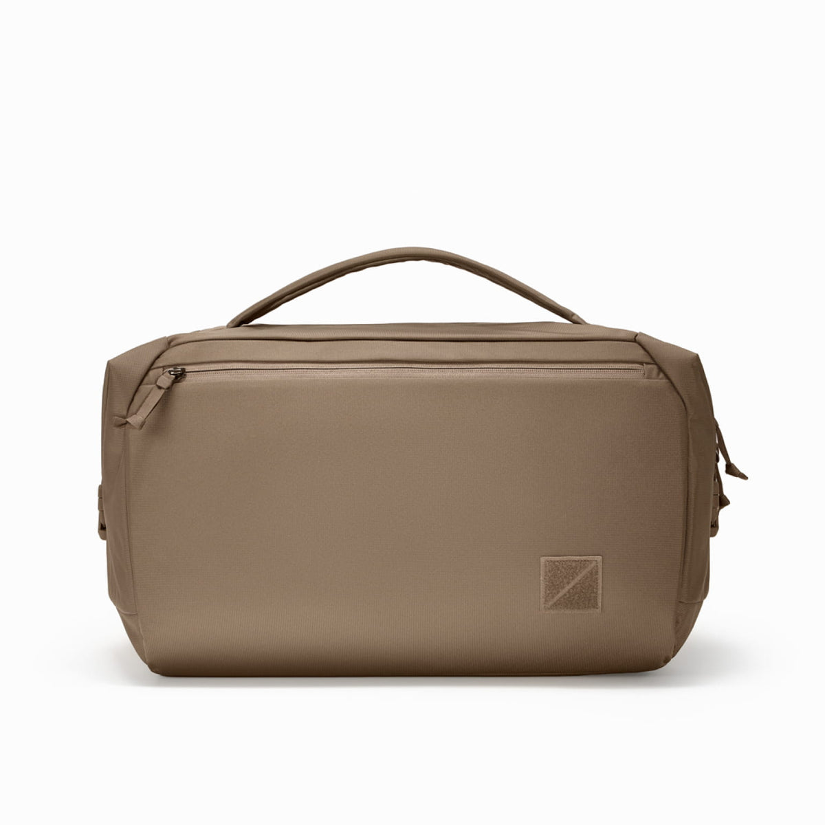 Transit Duffel 35L in Fossil Brown side view