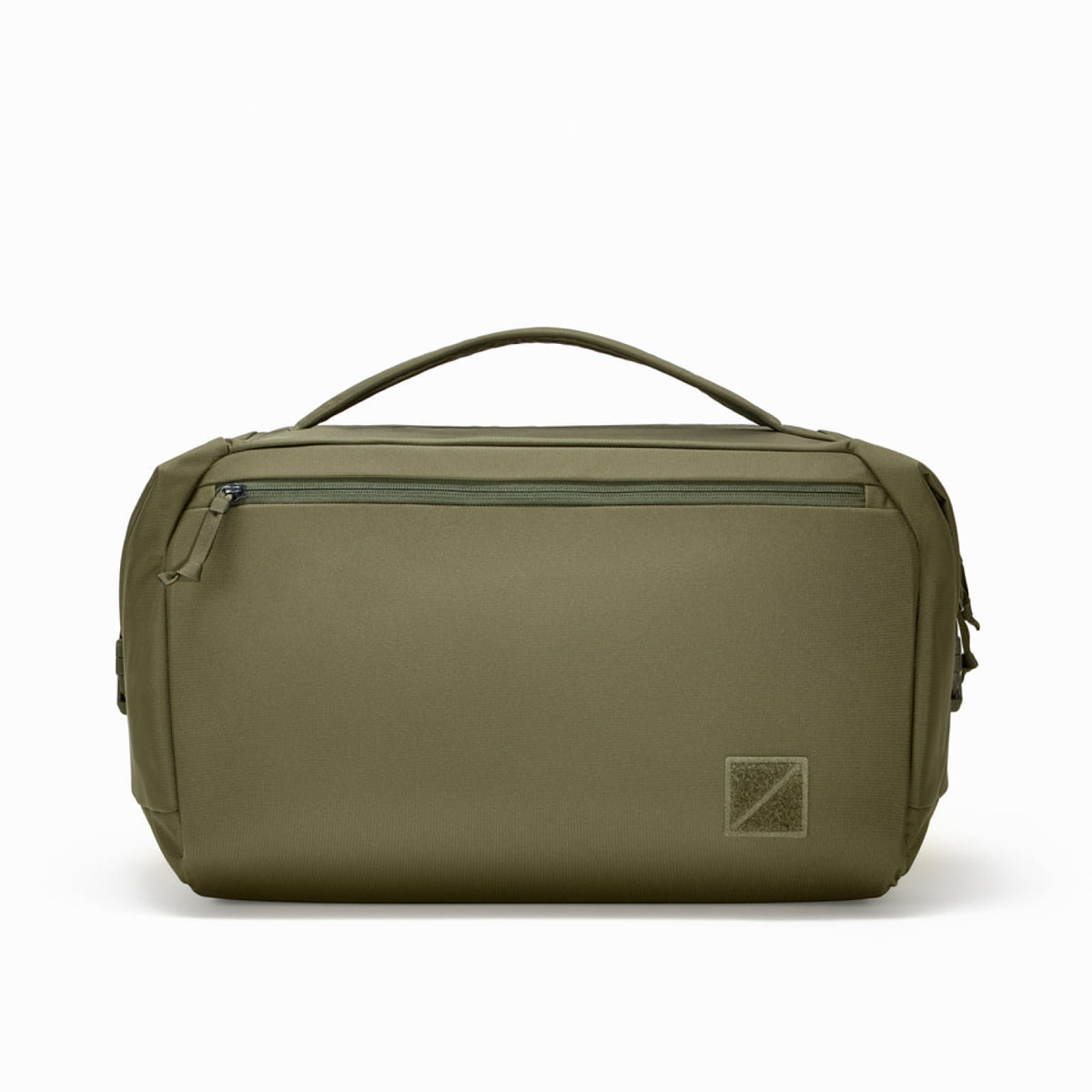Transit Duffel 35L in OD Green side view