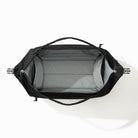 Transit Duffel 35L in Solution Dyed Black - unpacked aerial view Transit Duffel 35L in Solution Dyed Black - unpacked aerial view [13014d-SBK