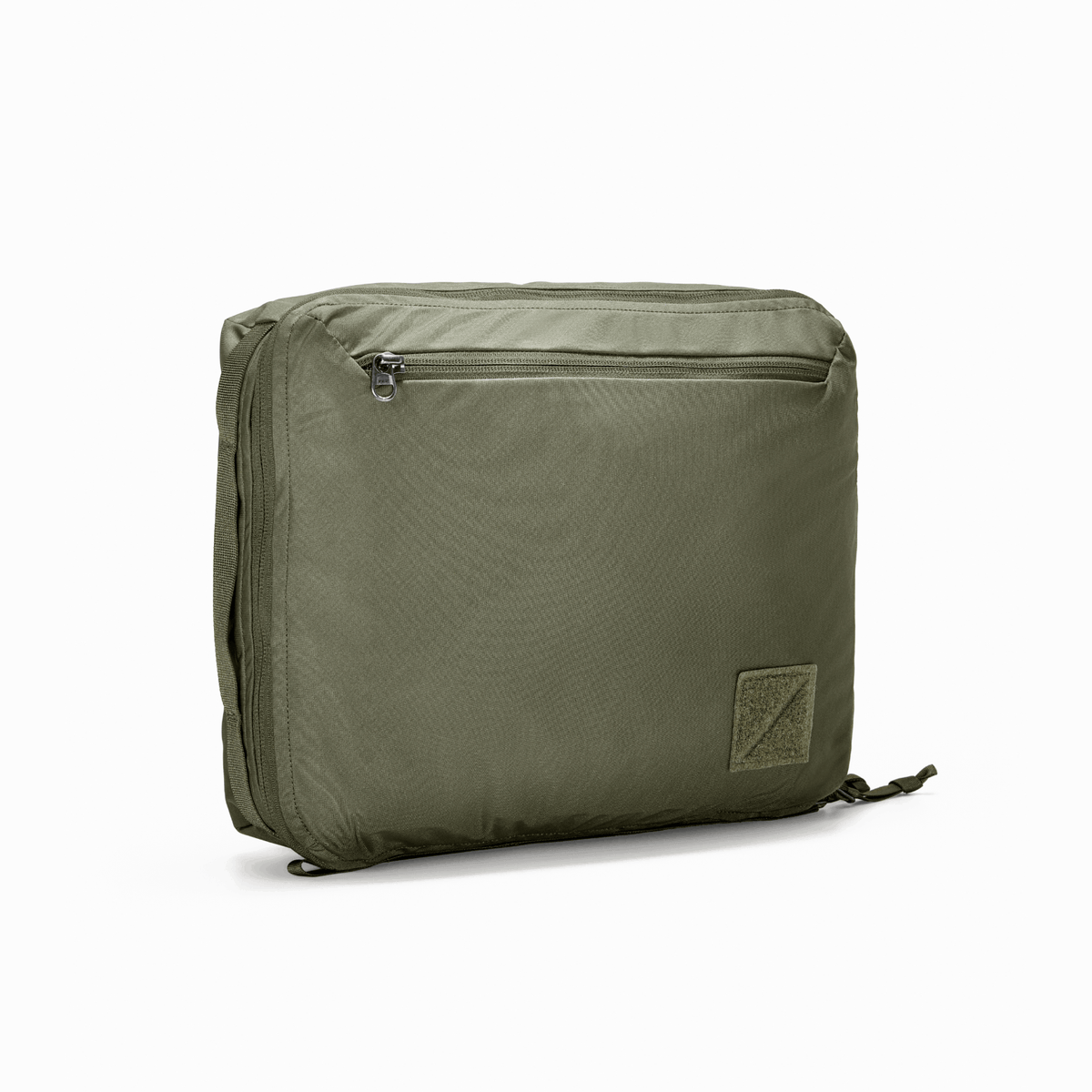 Transit Packing Cube 10L - OD Green - quarter view 