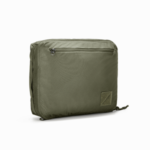 Transit Packing Cube 10L - OD Green - quarter view 