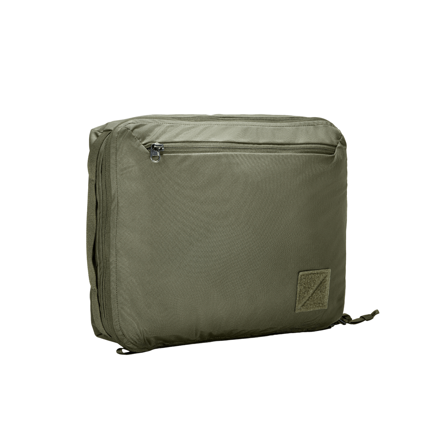 Transit Packing Cube 10L - OD Green - quarter view [13021a-ODG]