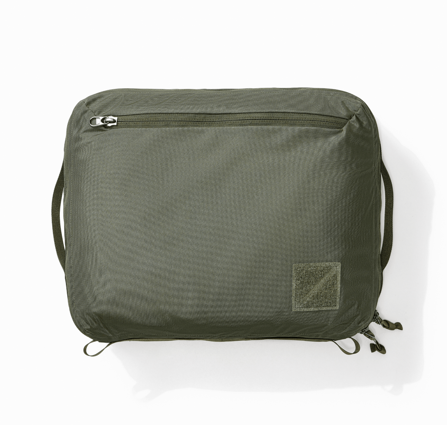 Transit Packing Cube 10L - OD Green - top view [13021a-ODG]