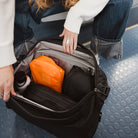 Transit Packing Cube 4L in Hot Orange - packed into Transit Duffel 25L Transit Packing Cube 4L in Hot Orange - packed into Transit Duffel 25L [13026a-HTO