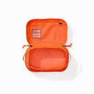 Transit Packing Cube 4L in Hot Orange - open and unpacked Transit Packing Cube 4L in Hot Orange - open and unpacked [13026a-HTO