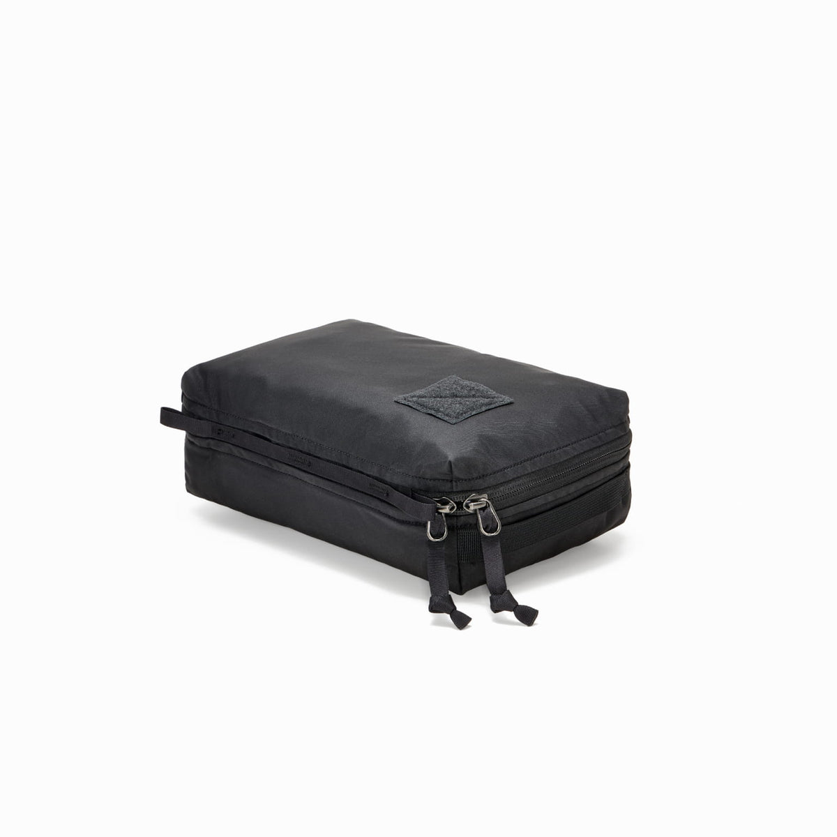 Transit Packing Cube 4L in Black -  lay flat and closed