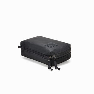 Transit Packing Cube 4L in Black -  lay flat and closed