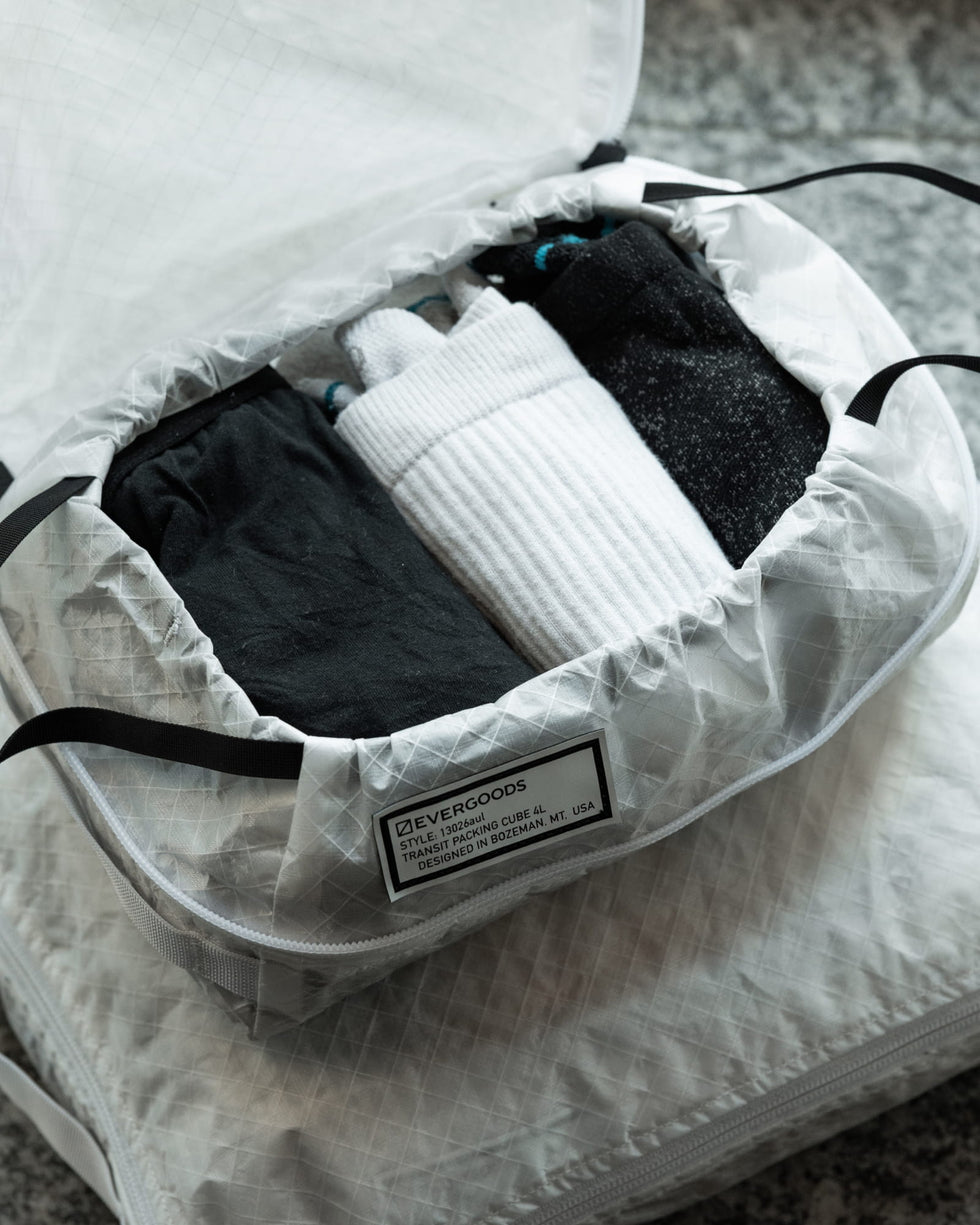 transit packing cube 4l ULTRA Textile and Zippers