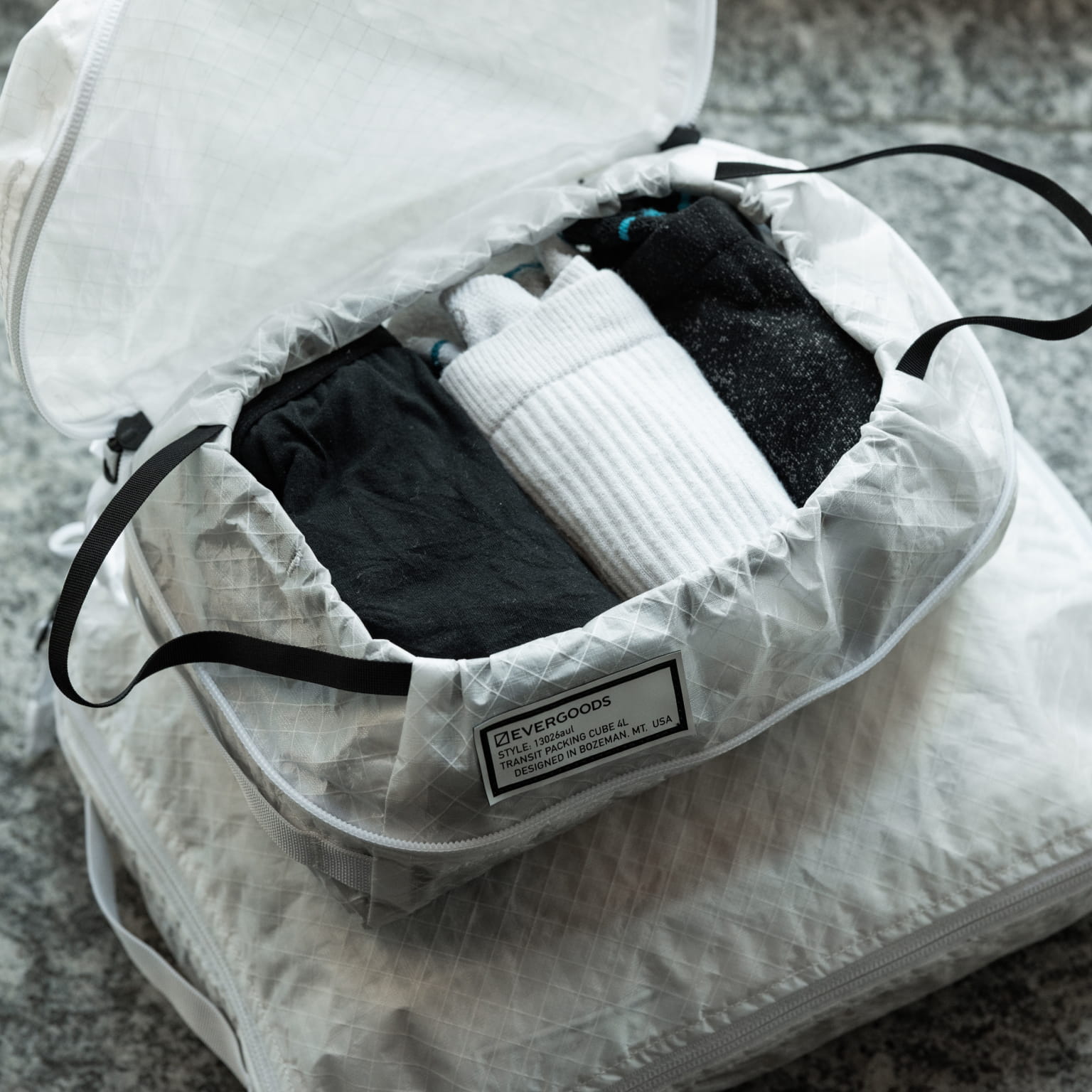 Transit Packing Cube 4L TPC4 ULTRA TX50 White Clothing Pack