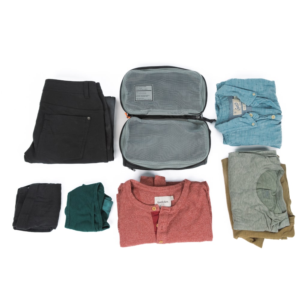 Transit Packing Cube 8L TPC8 Black load out [13015a-BLK]