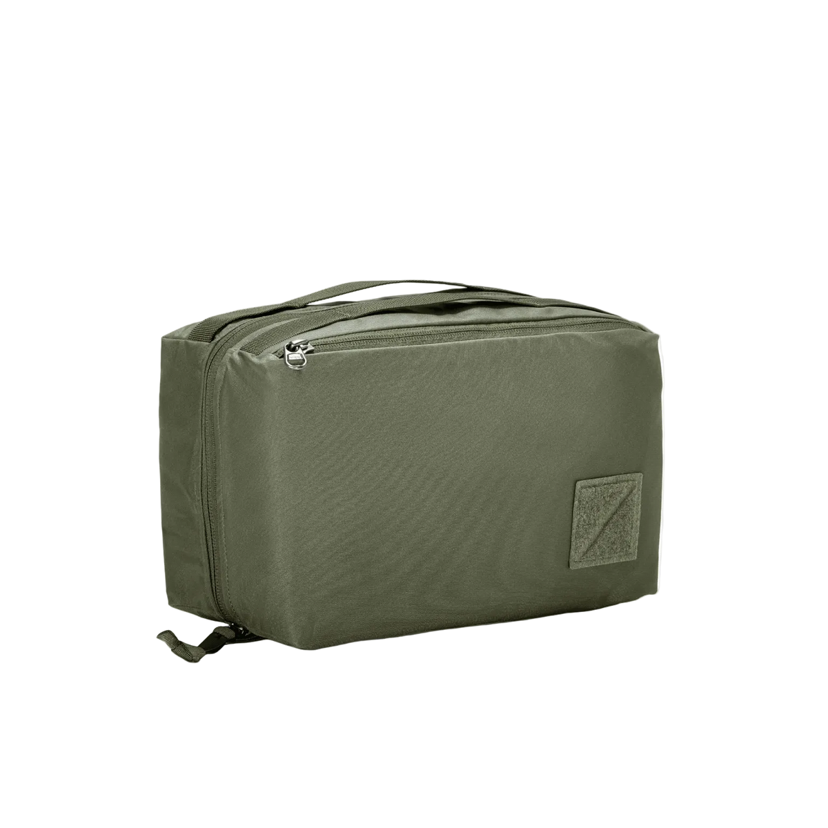 Transit Packing Cube 8L in OD Green -  front panel