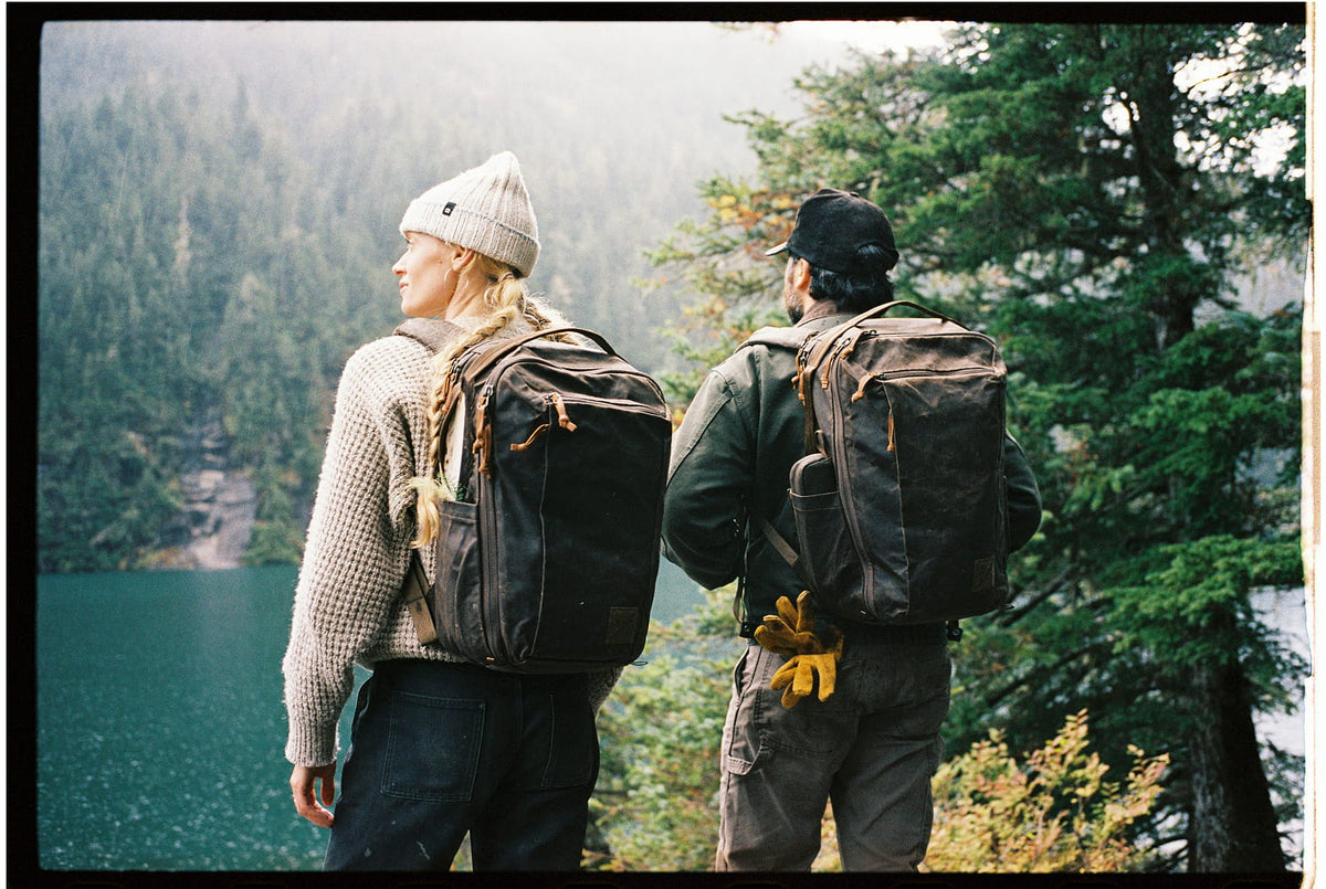 Alaska Waxed Canvas Behind the Scenes CTBs side by side