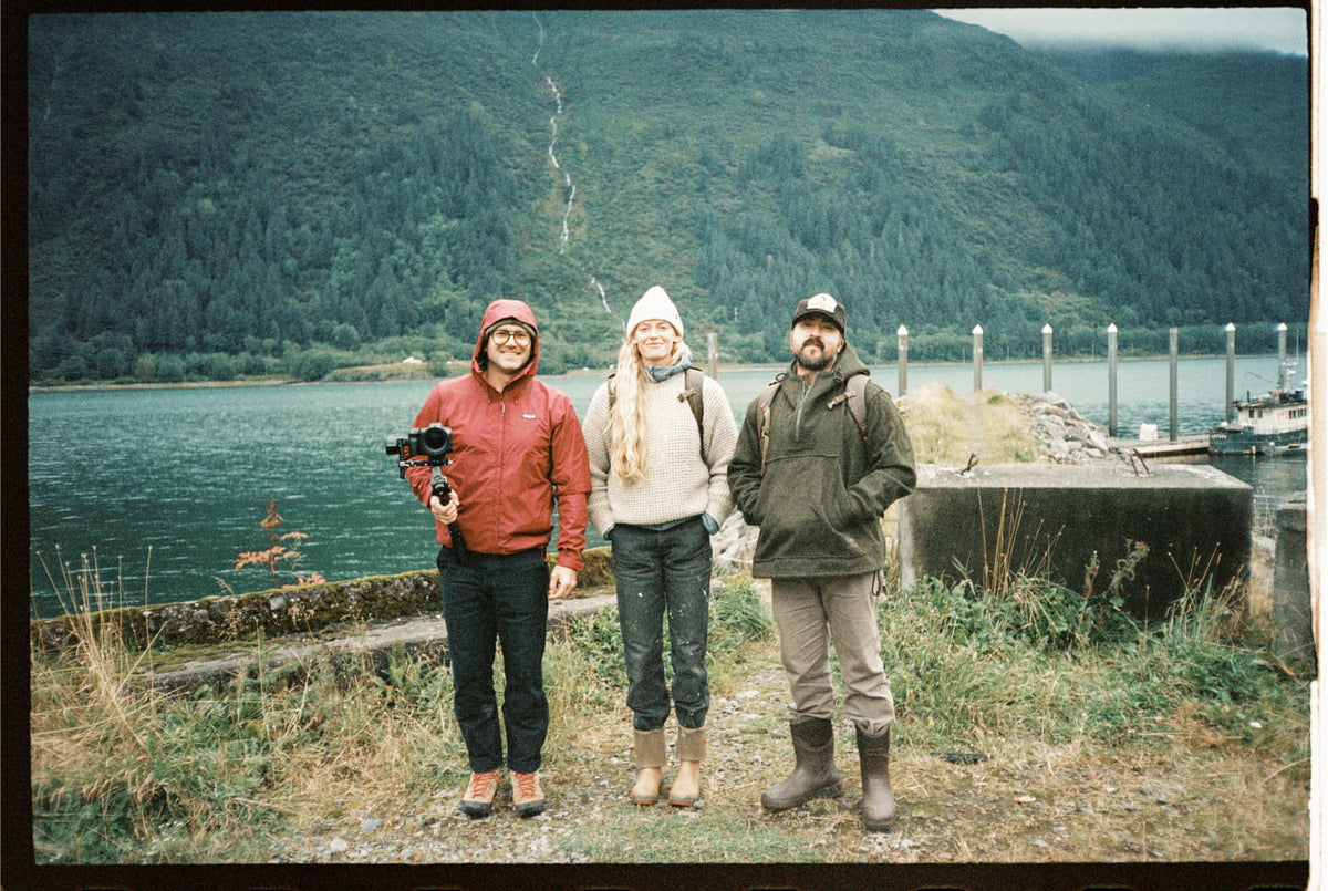 Alaska Wild Blueberries Waxed Canvas Film Crew