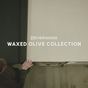 CIVIC Travel Bag - Waxed Olive - Pre-Order