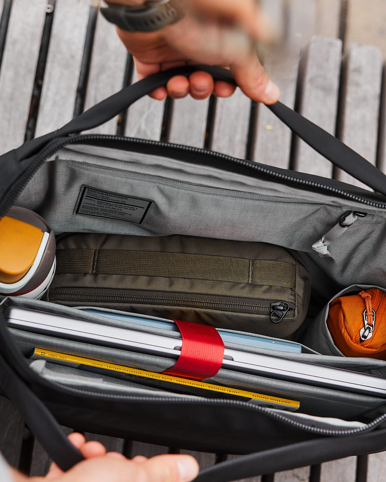 TRANSIT Briefcase Main Compartment